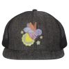 Flat Bill Six-Panel Trucker Cap Thumbnail