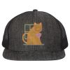 Flat Bill Six-Panel Trucker Cap Thumbnail