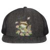 Flat Bill Six-Panel Trucker Cap Thumbnail