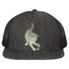 Flat Bill Six-Panel Trucker Cap Thumbnail