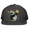 Flat Bill Six-Panel Trucker Cap Thumbnail