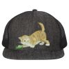 Flat Bill Six-Panel Trucker Cap Thumbnail