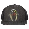 Flat Bill Six-Panel Trucker Cap Thumbnail