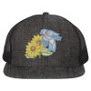 Flat Bill Six-Panel Trucker Cap Thumbnail