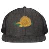 Flat Bill Six-Panel Trucker Cap Thumbnail