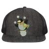 Flat Bill Six-Panel Trucker Cap Thumbnail