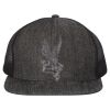 Flat Bill Six-Panel Trucker Cap Thumbnail