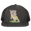 Flat Bill Six-Panel Trucker Cap Thumbnail