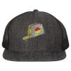 Flat Bill Six-Panel Trucker Cap Thumbnail