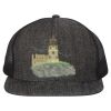 Flat Bill Six-Panel Trucker Cap Thumbnail