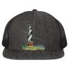 Flat Bill Six-Panel Trucker Cap Thumbnail