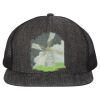 Flat Bill Six-Panel Trucker Cap Thumbnail