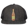 Flat Bill Six-Panel Trucker Cap Thumbnail