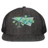 Flat Bill Six-Panel Trucker Cap Thumbnail