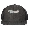 Flat Bill Six-Panel Trucker Cap Thumbnail