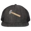 Flat Bill Six-Panel Trucker Cap Thumbnail