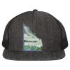 Flat Bill Six-Panel Trucker Cap Thumbnail