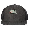 Flat Bill Six-Panel Trucker Cap Thumbnail