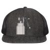 Flat Bill Six-Panel Trucker Cap Thumbnail