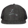 Flat Bill Six-Panel Trucker Cap Thumbnail