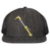 Flat Bill Six-Panel Trucker Cap Thumbnail