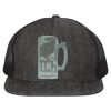 Flat Bill Six-Panel Trucker Cap Thumbnail