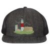 Flat Bill Six-Panel Trucker Cap Thumbnail