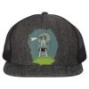 Flat Bill Six-Panel Trucker Cap Thumbnail