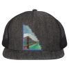 Flat Bill Six-Panel Trucker Cap Thumbnail