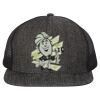 Flat Bill Six-Panel Trucker Cap Thumbnail