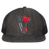 Flat Bill Six-Panel Trucker Cap Thumbnail