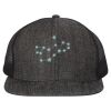 Flat Bill Six-Panel Trucker Cap Thumbnail