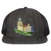 Flat Bill Six-Panel Trucker Cap Thumbnail