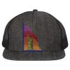 Flat Bill Six-Panel Trucker Cap Thumbnail