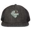 Flat Bill Six-Panel Trucker Cap Thumbnail