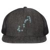 Flat Bill Six-Panel Trucker Cap Thumbnail