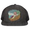 Flat Bill Six-Panel Trucker Cap Thumbnail