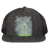 Flat Bill Six-Panel Trucker Cap Thumbnail