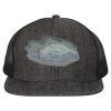 Flat Bill Six-Panel Trucker Cap Thumbnail