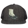 Flat Bill Six-Panel Trucker Cap Thumbnail