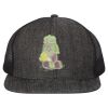 Flat Bill Six-Panel Trucker Cap Thumbnail