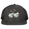 Flat Bill Six-Panel Trucker Cap Thumbnail