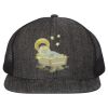 Flat Bill Six-Panel Trucker Cap Thumbnail