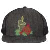 Flat Bill Six-Panel Trucker Cap Thumbnail