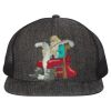 Flat Bill Six-Panel Trucker Cap Thumbnail