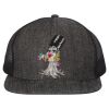 Flat Bill Six-Panel Trucker Cap Thumbnail