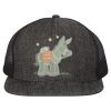 Flat Bill Six-Panel Trucker Cap Thumbnail