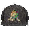 Flat Bill Six-Panel Trucker Cap Thumbnail