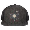 Flat Bill Six-Panel Trucker Cap Thumbnail