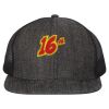 Flat Bill Six-Panel Trucker Cap Thumbnail